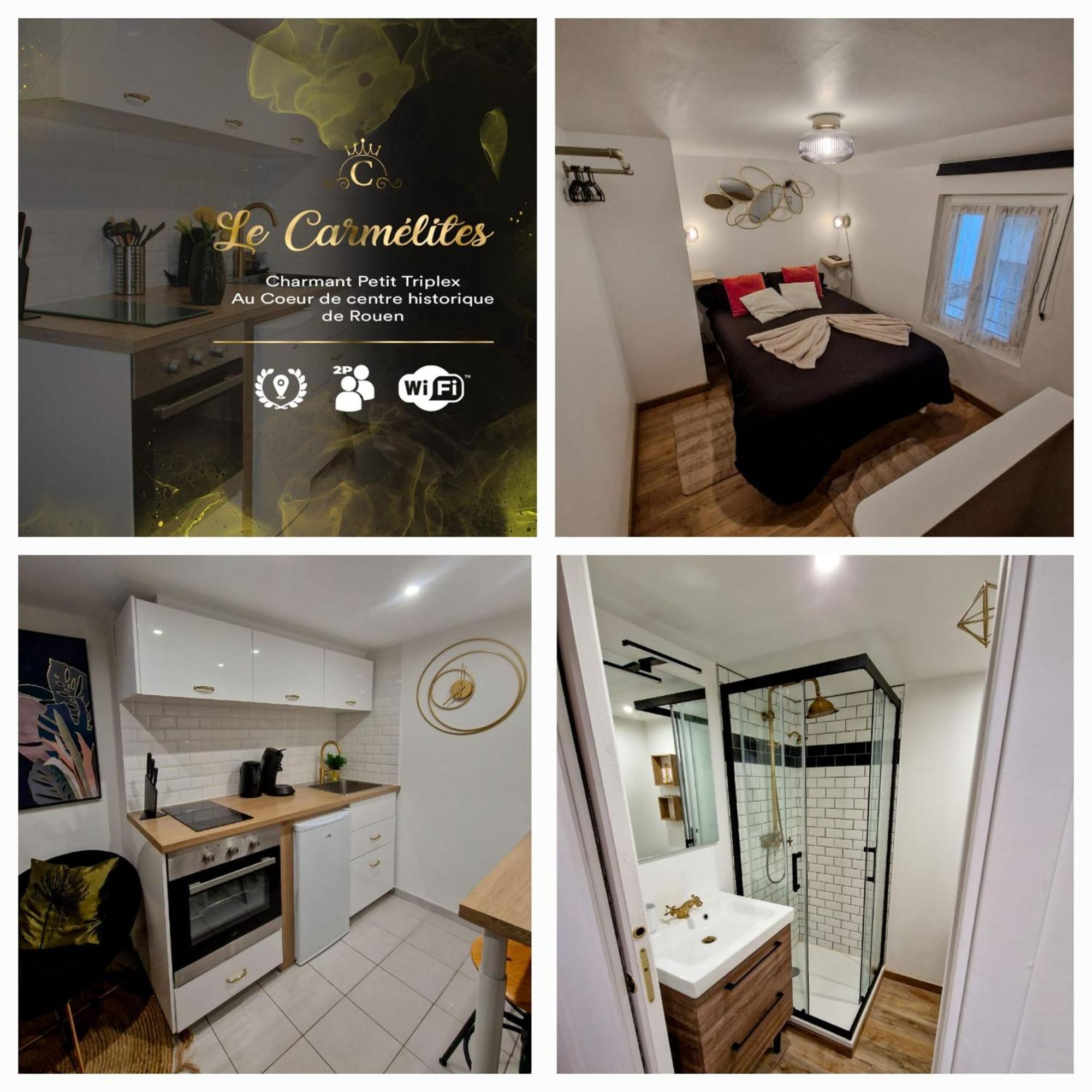 Le Petit Triplex Des Carmelites -Coeur Historique Daire Rouen Dış mekan fotoğraf